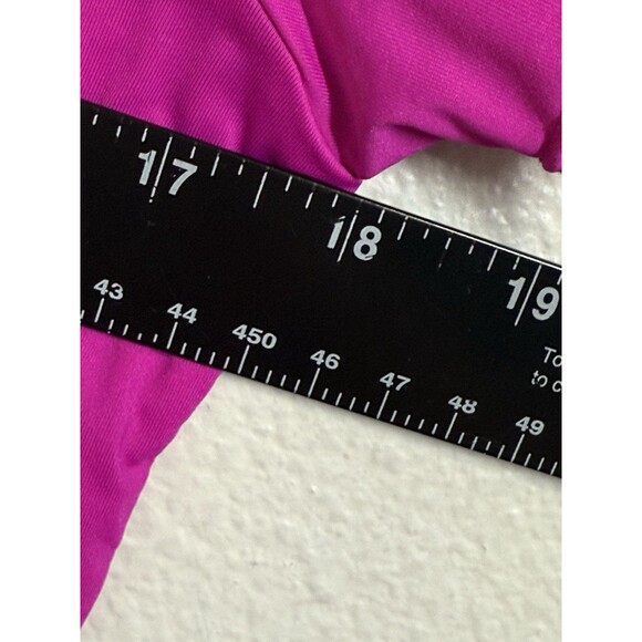Athleta Fuchsia Pink Cadence Tee Short Sleeve Women's Workout Top Size XS EUC - Picture 11 of 12